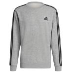 adidas（アディダス）　29198　GK9101　マルチSP　メンズ ESS 3ストライプス スウェットトップ　21Q1