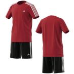 adidas（アディダス）　29256　GN1493　マルチSP　ジュニア D2M 3ストライプス Tシャツショーツセット　21Q1