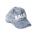 ボーラー（BALR.）　B61101022  BLU　サッカー　キャップ  EMBROIDERY BRAND DENIM CAP  22SS