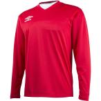 UMBRO（アンブロ）　UBS7637L　MRED　サッカー　セカンダリー長袖シャツ 16FW