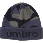 UMBRO（アンブロ）　UUDQJC51　GY　サッカ−　ジュニア 柄ニットキャップ　20FW