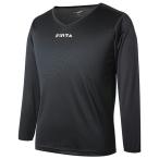 フィンタ（FINTA）　FT5965　0500　ブラック　サッカー　ジュニア　長袖インナーシャツ　20FW