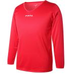 フィンタ（FINTA）　FT5965　7100　レッド　サッカー　ジュニア　長袖インナーシャツ　20FW