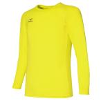 ласты ta(FINTA) FT5998 3600 футбол футзал внутренний рубашка Junior стрейч длинный рукав вырез лодочкой нижняя рубашка lime 25FW