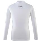 フィンタ（FINTA）　FTW7028　001　ホワイト　サッカー　ジュニア ハイネック インナーシャツ　20SS