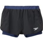 Speedo（スピード）　SFW81904　BN　スイミング　水着　2イン1アクロスショーツ　19FW
