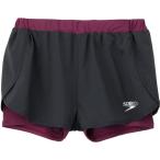 Speedo(スピード) SFW81904 VQ スイミング 水着 2イン1アクロスショーツ 19FW