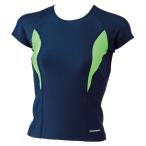 FOOTMARK( foot Mark ) 101563B1 07( зеленый ) плавание купальный костюм .... плавание линия separe-tsu сверху 3L,4L 18SS