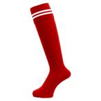ZETT（ゼット）　サッカーストッキング(2本ライン)　ZFS2000　サッカー　ストッキング　レッド/ホワイト  15SS