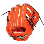  Mizuno (MIZUNO) 1AJGY34303 5209 бейсбол перчатка подросток для софтбола свечение bar Elite RG бренд Ambassador selection для игрока внутреннего поля каштан . модель 26SS
