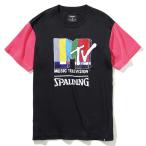 スポルディング （SPALDING）　SMT201570　1066　バスケットボール　Tシャツ MTVカラーバー　20FW