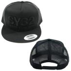 SWEET YEARS（スウィート イヤーズ）　SY32　10044　52　BLACK×BLACK　サッカー　フットサル　3D LOGO SNAPBACK MESH CAP　20SS