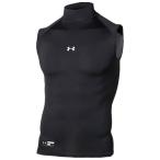 アンダーアーマー（UNDER ARMOUR）　1358641　001　野球　アンダーシャツ　UA ヒートギアアーマー コンプレッション スリーブレス モック　20FW
