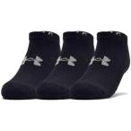 アンダーアーマー（UNDER ARMOUR）　1359221　001　マルチSP　ソックス　UA トレーニング コットン ノーショー　20FW