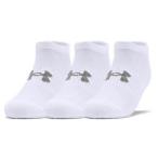 アンダーアーマー（UNDER ARMOUR）　1359221　100　マルチSP　ソックス　UA トレーニング コットン ノーショー　20FW