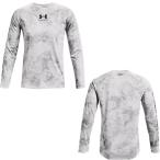 ＜ネコポス発送 送料無料＞ アンダーアーマー（UNDER ARMOUR）　1366480　014　マルチSP　Ｔシャツ　メンズ　UA テック2.0 長袖 プリント ロックアップ　21FW