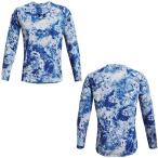 ＜ネコポス発送 送料無料＞ アンダーアーマー（UNDER ARMOUR）　1366480　432　マルチSP　Ｔシャツ　メンズ　UA テック2.0 長袖 プリント ロックアップ　21FW