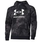 アンダーアーマー（UNDER ARMOUR）　1368932　001　マルチSP　メンズ　UA ライバルフリース フーディー ビッグロゴ プリント 　21FW