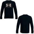 アンダーアーマー（UNDER ARMOUR）　1370391　001　マルチSP　スウェット　UA ライバルテリー ロゴ クルー　22SS