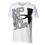 アンダーアーマー（UNDER ARMOUR）　1371811　100　マルチSP　ジュニア　UA テック スーパー ビッグロゴ ショートスリーブ Tシャツ　22SS