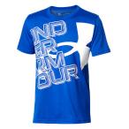 アンダーアーマー（UNDER ARMOUR）　1371811　400　マルチSP　ジュニア　UA テック スーパー ビッグロゴ ショートスリーブ Tシャツ　22SS