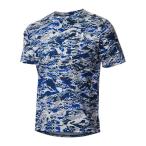 アンダーアーマー（UNDER ARMOUR）　1371905　458　マルチSP　UA ベント ショートスリーブ Tシャツ プリント　22SS