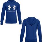 アンダーアーマー（UNDER ARMOUR）　1372204　400　マルチSP　ジュニア　UA ライバルフリース ロゴ フーディー　21FW