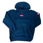 Wilson（ウイルソン）　WB6024914  NVY/PIK　野球　オーバルマークフーディ スウェットパーカー　21FW