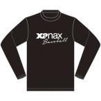 ザナックス（XANAX）　BW19LT　90　野球　ロングTシャツ　ブラック　19SS