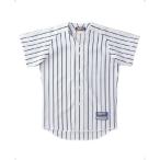 ZETT（ゼット）　ジュニアユニフォームストライプメッシュシャツBU521J　BU521J　野球　ユニフォーム　13FW