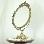 #8575 зеркало античный смешанные товары подставка настольный зеркало Франция . производство латунь Europe античный рынок прямой импорт 