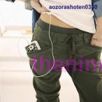  брюки из твила брюки-карго женский талия резина брюки большой размер симпатичный модный хаки черный чёрный 