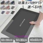 珪藻土バスマット マット 風呂 浴室 キッチンマット 北欧風 室内 吸水 カーペット 屋内 台所 脱衣所 洗面所 おしゃれ シンプル 洗える 滑り止め 抗菌