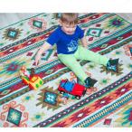 レジャーシート エスニック　厚手 大判 ピクニック シート 大 広い 200*300cm クッション 起毛 運動会 子供 遠足 レジャー マット おしゃれ 北欧 キャンプ