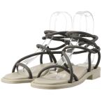 ショッピングNUDE 【並行輸入品】 UNITED NUDE フラットサンダル TARA KA LO ストラップ 3.5cmヒール スクエアトゥ ローヒール 10844798186 0008 0006