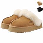 ショッピングugg 【並行輸入品】 UGG スリッポン DISQUETTE 厚底 スリッパ 3.5cmヒール シープファー シューズ 1122550