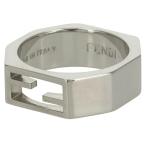 【並行輸入品】 アウトレット フェンディ FENDI メンズ リング BAGUETTE 六角 指輪 ユニセックス ギフト 7AJ895 B08 F0TH0