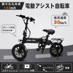 ショッピング折りたたみ自転車 14inch 折りたたみ電動自転車 14インチ パワフル250W フル電動自転車 電動アシスト自転車 電動バイク アシスト おしゃれ モペット自転車 小型 通勤 街乗り