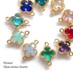 チャームパーツ フラワー コネクタ�