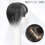 ショッピンググラグラ 部分ウィッグ ヘアピース ロング 前髪あり 人毛100％ 白髪隠れ 増毛 簡単 自然 20CM