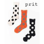 prit プリット ドットソックス P00663 レディース 靴下 ソックス 秋 冬 ナチュラル ファッション ナチュラル服 カジュアル シンプル ベーシック ギフト