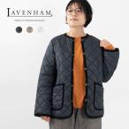 ショッピングラベンハム LAVENHAM ［ラベンハム］  LAVENSTER CREW NWCK JACKET WOMENS SLJ4192  春 秋 冬 キルティング アウター 軽い 定番 ナチュラル コーデ 大人カジュアル シンプル