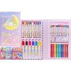 すみっコぐらし ブック型 文房具セット 42種類 お絵かきセット ステーショナリー お絵描きセット すみっこぐらし しろくま ぺんぎん? とんかつ ねこ とかげ 5