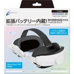 【新品】【ETC_G】CYBER ・ 拡張バッテリー付きヘッドストラップ（Meta Quest 3用） ホワイト[お取寄せ品]