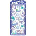 [メール便OK]【新品】【seal】ぷくぷくしゃぼんシール／ぽんぽんシマエナガ[在庫品]