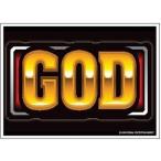 [メール便OK]【新品】【TTAC】ミリオンゴッドカードスリーブ「GOD」[在庫品]