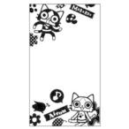 [メール便OK]【新品】【MH4】AIROU Flower Series 画面保護シート(ホワイト)97×56mm[在庫品]