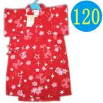 ショッピング甚平 女の子 日本製 お子様 女の子用 甚平 120 赤  リボン 桜  子供用 7〜8歳 120ｃｍ 浴衣 寝巻 じんべい ZR