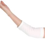 介護 サポーター 綿 シルク ひじ用 