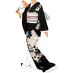  кимоно чёрный Sakura кромка скидка готовый (s2926 os278).. израсходованный . скидка скидка .. гейша .... кромка . Mai шт. костюм день Mai Япония танцы заказ товар 